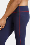 Zelocity Mid Rise High Quality Stretch Capri - Evening Blue — thumbnail 4
